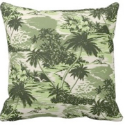 napili bay, decorator pillow, tropical, hawaiian, island, beach, palm trees, aloha shirt