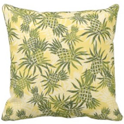 pineapple camo, decorator pillow, tropical, hawaiian, aloha shirt, pineapples