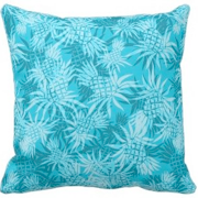 pineapple camo, decorator pillow, tropical, hawaiian, aloha shirt, pineapples