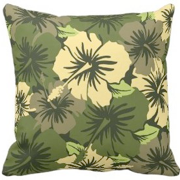 decorative pillows, epic hibiscus, floral, flowers, Hawaiian, Hawaii, tropical