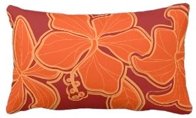 decorator pillow, Kailua hibiscus, floral, flowers, Hawaiian, Hawaii, tropical